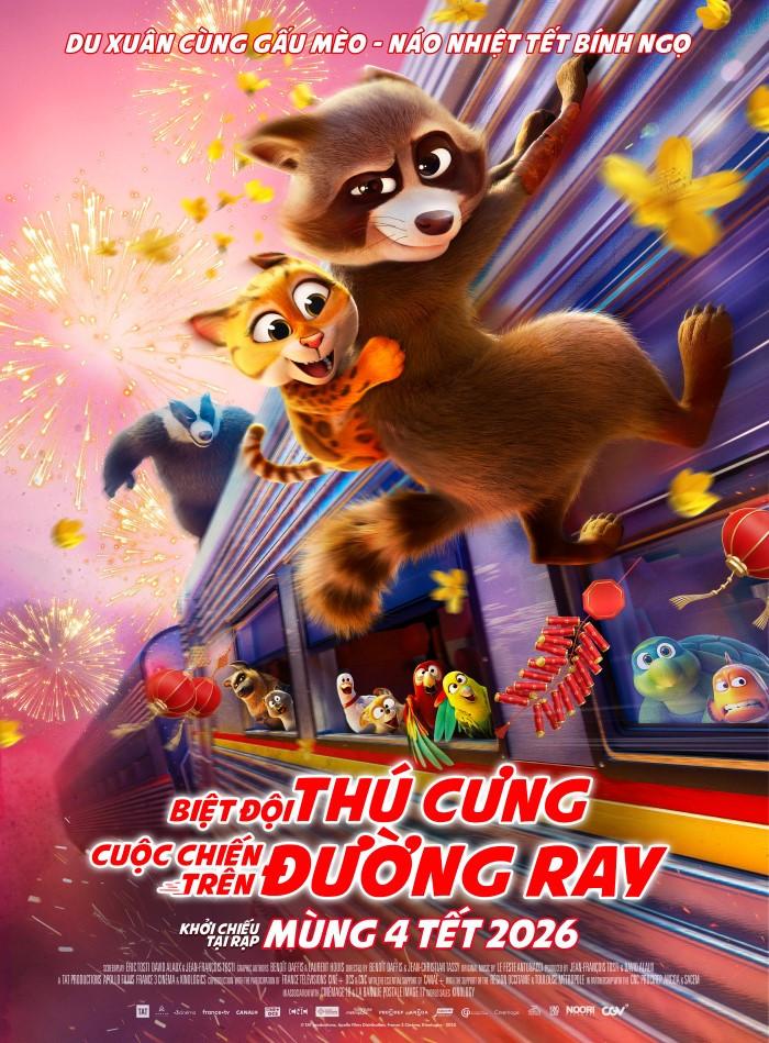 BIỆT ĐỘI THÚ CƯNG: CUỘC CHIẾN TRÊN ĐƯỜNG RAY